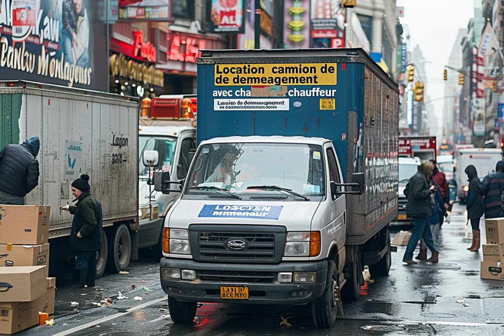 Location camion de déménagement avec chauffeur : comment trouver les meilleurs tarifs ?