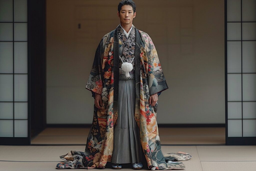 Élégance masculine : l&rsquo;art du kimono japonais pour hommes