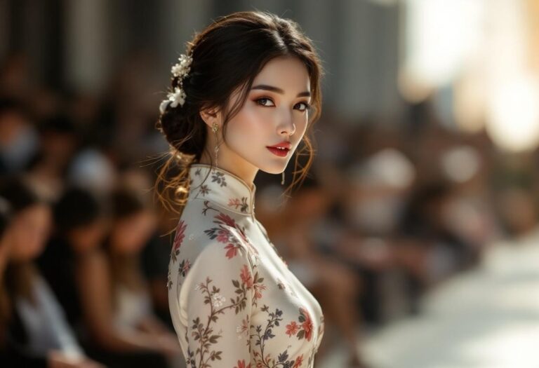 Le chic à l’orientale : quand le qipao s’invite sur les podiums internationaux