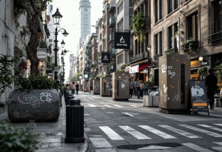 Clean-tag et chalk-tag : comment le marketing écoresponsable transforme la ville