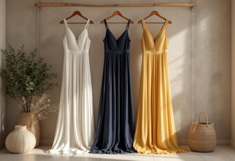 Plissée, satinée ou en lin : quelle matière pour sublimer votre robe trapèze longue ?