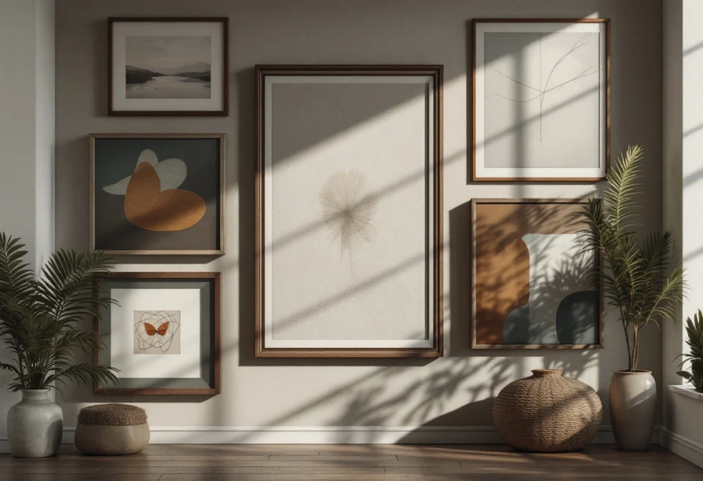 Mur galerie et carillon suspendu : le combo design inattendu à adopter