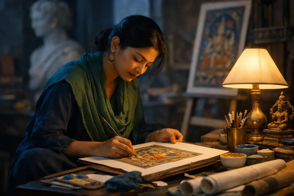 Dialogues culturels Inde–Europe : musées – résidences et expositions