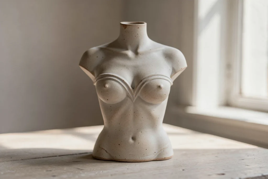 Vase buste femme : le corps féminin sublimé dans l’art décoratif