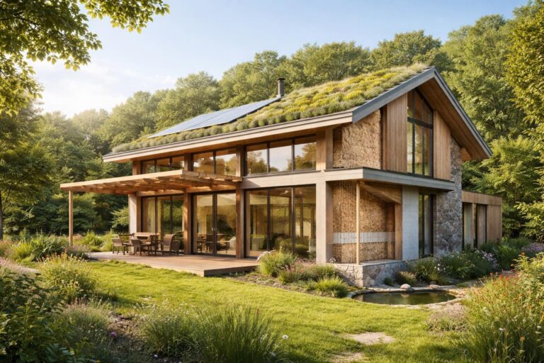 découvrez comment construire une maison bioclimatique en europe en optimisant l'orientation et en utilisant des matériaux biosourcés isocell pour un habitat écologique et performant.