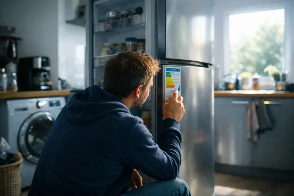 Étiquette énergie d&rsquo;un électroménager : lire la nouvelle échelle
