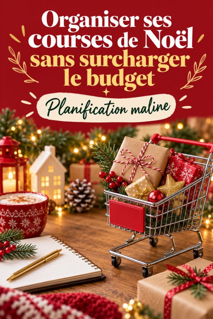 Table de Noël avec des cadeaux soigneusement emballés